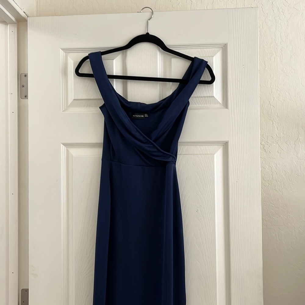 Pretty little thing off the shoulder dress